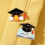 Broche de chapeau académique galvanisée robuste, convient-Blanc 5