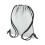 BagBase (One Size, Silver Reflective) BagBase Unisex Reflective Gymsac 2