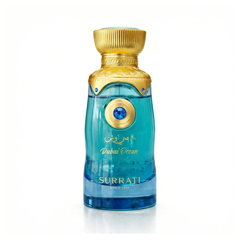 Surrati Dubai Ocean Eau De Parfum 100Ml Unisex Perfume Aquatic Citrus Floral