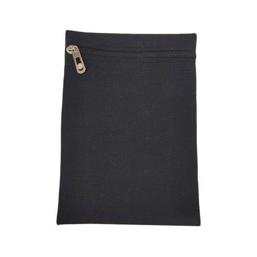 Sew in Side Pocket with Zippers,Coat Inside-Black SMALL1