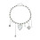 Collier de perles en forme de cœur irrégulier Unique, chaîne 1