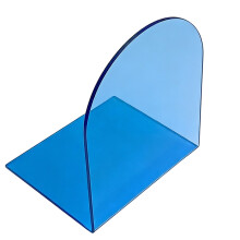 Acrylic Books Holders Table Picture-youth blue 12x10x15.5cm