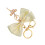 Modieus sleutelaccessoire met balletthema Stevige legering-D 1