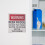Beer Fridge Magnet Warning Design 1 Piece 3
