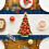 Watercolor Buffalo Plaid Christmas Tree Table Runner 4