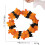 Fall Wreath for Front Door Artificial Maple Leaf Vine 1 Pack 4