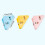 10Pcs 2x1.54Inch Triangle Shaped Document Clips For-Green 4