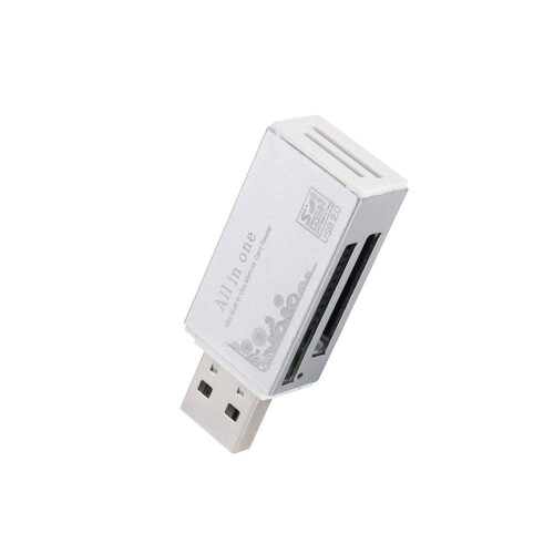 Kompakter USB-Speicherkartenleser | 4 in 1 2