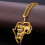 U7 Afrika Elefant Halskette - Gold 3