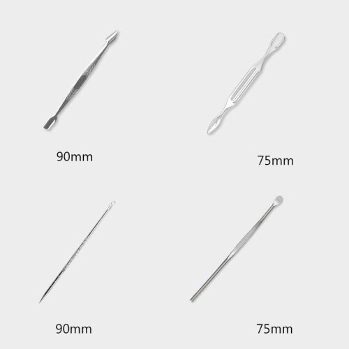 Maniküre-Set - 10 Teile aus Edelstahl 2