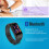 F1 Plus WearFit Activity Tracker mit Farbdisplay - Blau 4