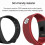 F1 Plus WearFit Activity Tracker mit Farbdisplay - Blau 7