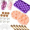 26Pcs Soap Crafting Set With Grape Rose Shape Silicone Molds And 1