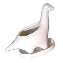 Handgefertigter Blumentopf aus Keramik, ideal-Dinosaurierkopf