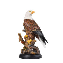Majestic Hawks Decors Statue Hawks Sculpture Yard- BY2241