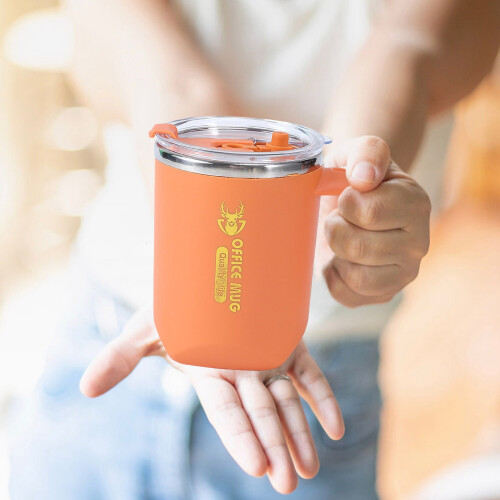 304 Stainless Steel Insulated Mug 480ml with Handle 2