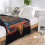 Southwest Abstract Throw Blanket Red Brown 40x50 inch 5
