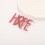 Delicate Pink Letters Lapel Pin Representing Courage And-4 7