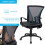 Lacoo Mid-Back Mesh Office Chair, Black 4