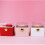 Beautiful Flower Jewelry Storage Box Plastic Texture-Red 6