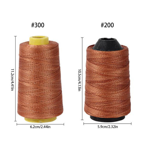 3Rolls Heavy Duty Nylon String Polyester Sewing Thread For-300M 1