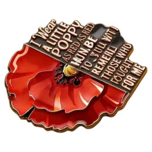 Red Friday Themed Badge Brooch Clothing Lapel Pin For Festive