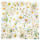Autocollant thème fleur en PET, 100 pièces, pour-da isy 1