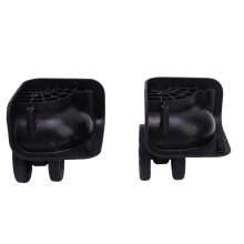Universelle 5.5cm Kofferrollen schwarz ABS leise