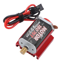 180er Bürstenmotor 11T-Ritzel 0,4 Mod 70T Metallisch