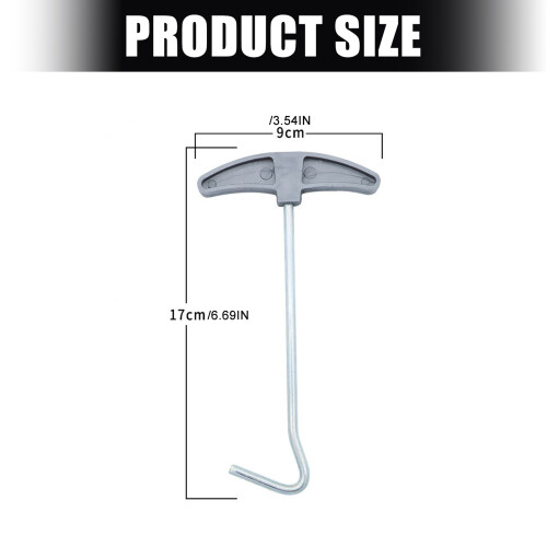 Small Camping Stake Extractors with Nonslip Handle Suitable for 2