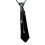 Punk Snake Design Pre-gebonden stropdas met matte coating Chain 1