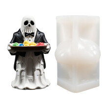 Detailed Halloween Specters Silicone Mould Ideal For DIY Candle