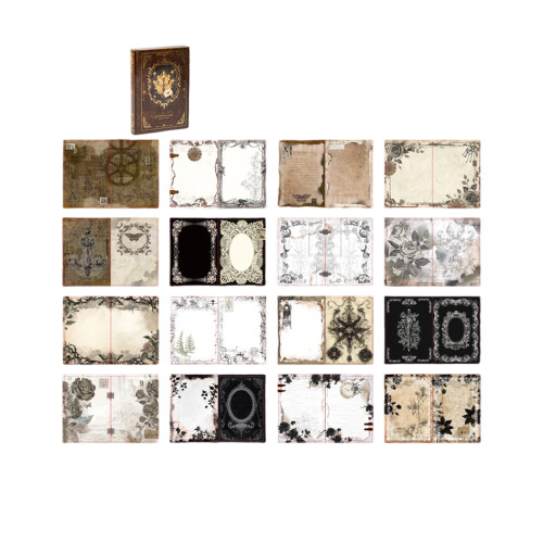 Notebook With Vintages Cover For Elegant Note Taking In-3