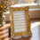 Horizontal Vertical Display Photo Frame Resin Carved-7 inch 6