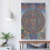 Pôster em tela Thangka tibetano 12x18 polegadas 5