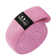 Hüftwiderstand-Fitness-Loop-Band für Sport und Pilates mit-Rosa