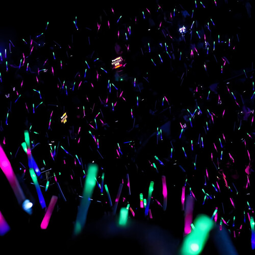 LED Glow Sticks Colorful Flashing Foam 20 Pack 2