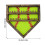 Vitrine murale pour bague de championnat avec 24 supports. 3