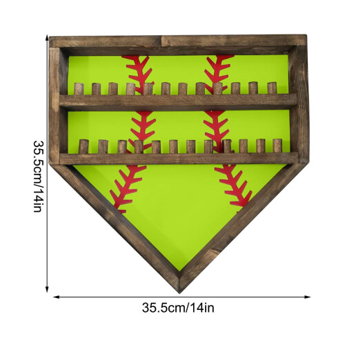 Vitrine murale pour bague de championnat avec 24 supports. 2