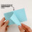 Colored Note Card 400 Sheets 3X5Inch with Metal Rings for 5