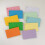 Colored Note Card 400 Sheets 3X5Inch with Metal Rings for 6