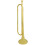 Trompette en laiton Bb, Bugle plat, Instrument de musique 1