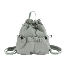 Kleiner Rucksack, praktischer Nylon-Tagesrucksack mit-Grün
