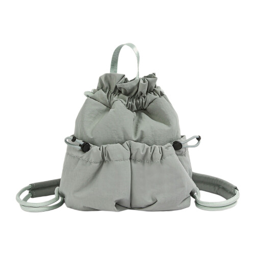 Fashionable Rucksack with Spacious Enough and Adjustable-Green