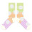 Atmungsaktive Netzstrümpfe, trendige Socken-horizontale Farbe 1