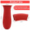Luvas de silicone para forno com proteção para cabos de panelas (pacote com 2) 2