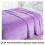 Fleece Throw Blanket Light Grey 200x230cm 6