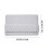 Memory Foam Bath Mat Ultra Thick Non-Slip20x30Inch 3