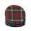 6 Leather Drink Coasters with Tartan Pattern 2