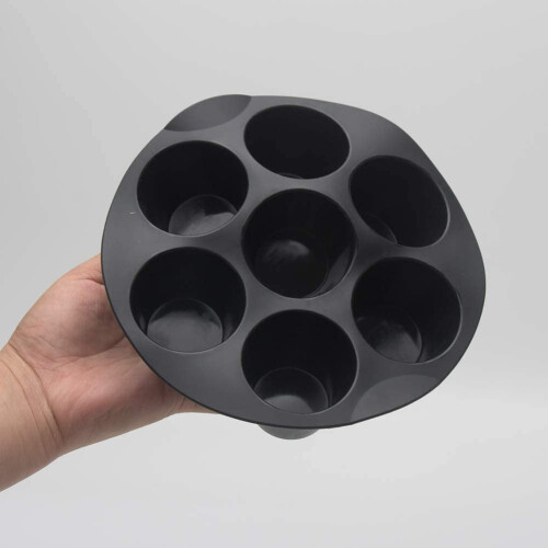 Nonstick Silicone Muffin Pan 7 Cups 2